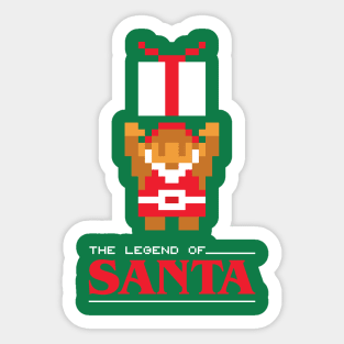 The Christmas Legend of Santa Sticker